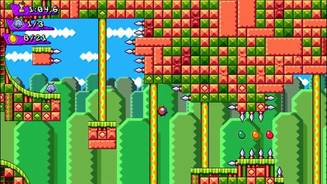 Panic Porcupine - Gameplay [Platformer/Action/Adventure/Like Sonic] смотреть онлайн