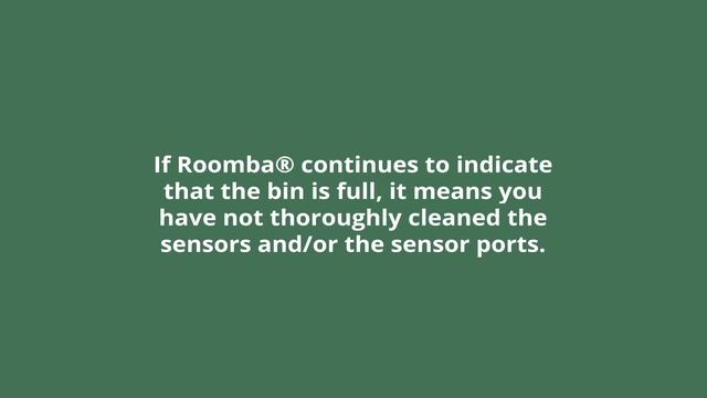 iRobot Roomba® | Troubleshooting and Maintenance | Full Bin - Error 36 смотреть онлайн