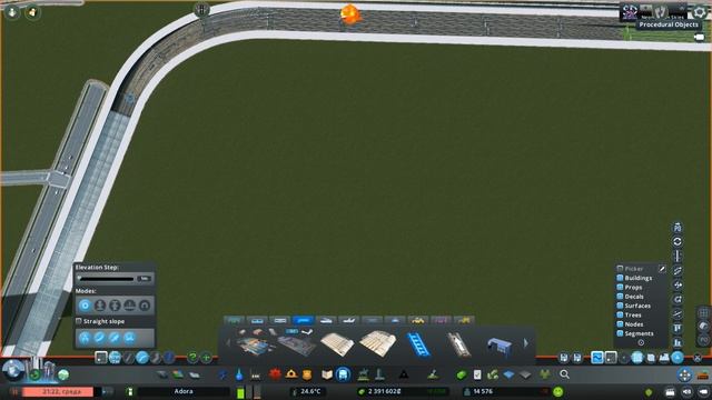 Cities Skylines - Adora двухэтажная трасса с развязкой #11 смотреть онлайн