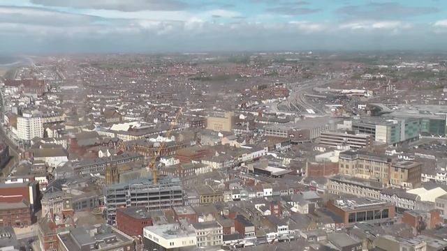 Aerial View Of Blackpool |Blackpool Tower | Blackpool's Best Attraction |Blackpool UK