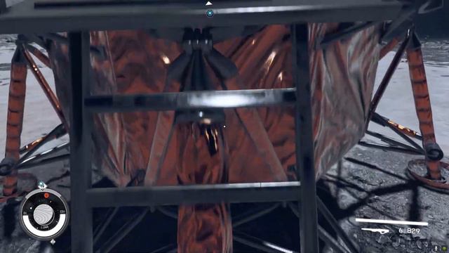 Starfield - Visito el Modulo lunar donde aterrizaron en la luna смотреть онлайн