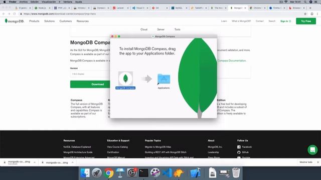 11- Instalar MongoDB Compass en Mac смотреть онлайн
