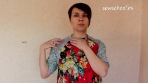 Шьем летнее платье - "полусолнце" (урок1)