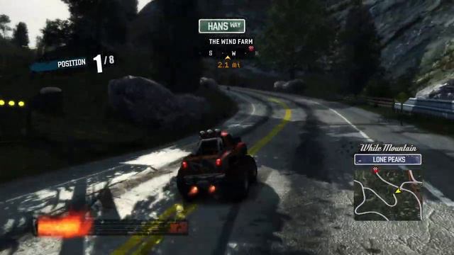 Burnout Paradise Remastered : Wind Farm Race Gameplay смотреть онлайн