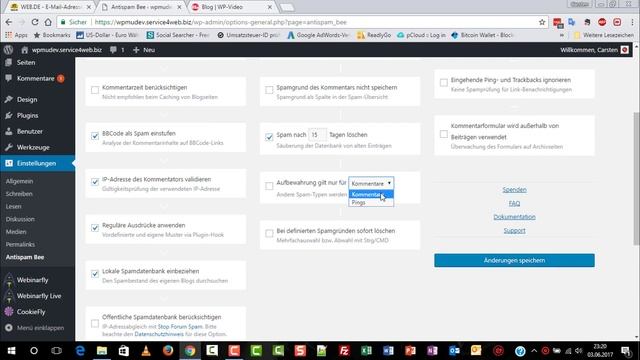 WordPress 2017 - Anti-Spam Plugin ANTISPAMBEE смотреть онлайн