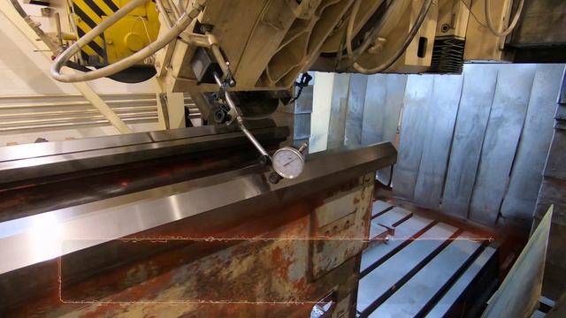 Продольно-шлифовальный станок Heckert SZ-6000 для восстановления станин до 6 метров в Татарстане. смотреть онлайн