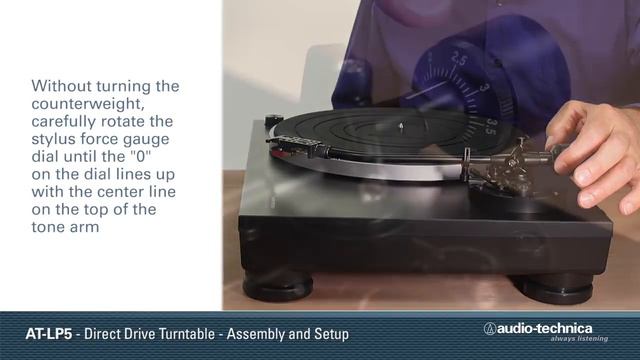 Audio-Technica AT-LP5 Turntable Setup смотреть онлайн