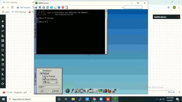 Uninstall any app from Tiny Core Linux смотреть онлайн