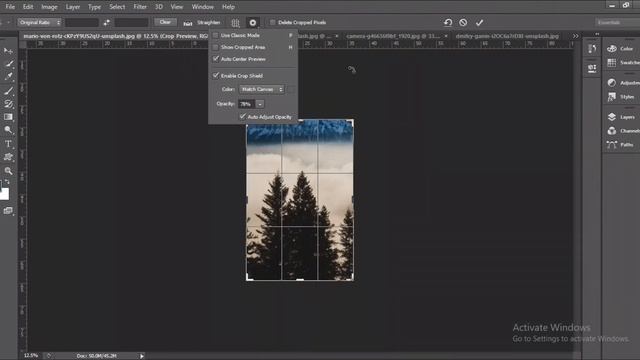 Crop and slice Tool - Photoshop for beginners - Class 6 смотреть онлайн