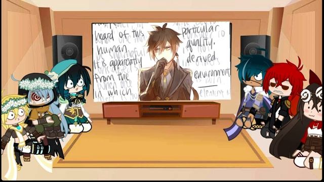 ||Genshin Impact react to comics about them||Gacha club|| смотреть онлайн