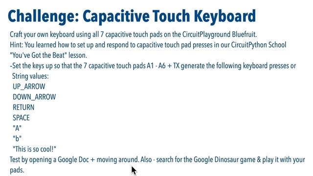 CircuitPython School - Typing and keyboard control using the HID library смотреть онлайн