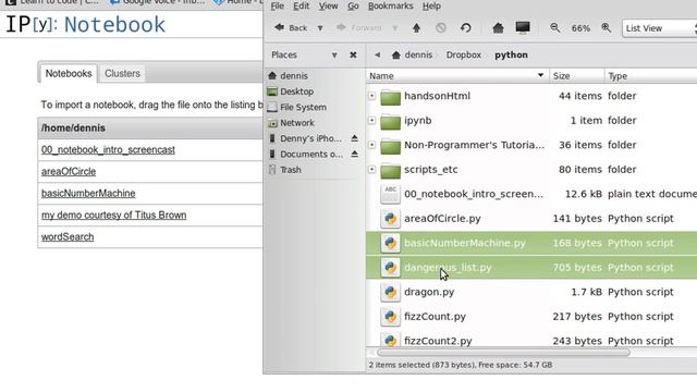 more Ipython notebook sweetness drag and drop python scripts to create new notebooks смотреть онлайн