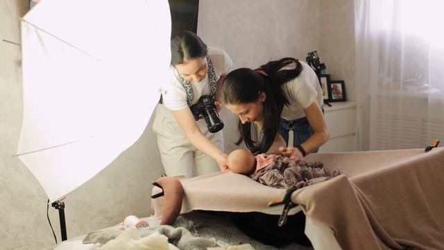 Как проходит фотосессия новорожденных смотреть онлайн