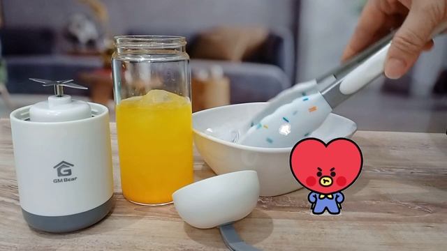 Unboxing & Review GM Bear 1082 Portable Blender Juicer. Buat bikin jus buah, smoothie & minuman ❤️ смотреть онлайн