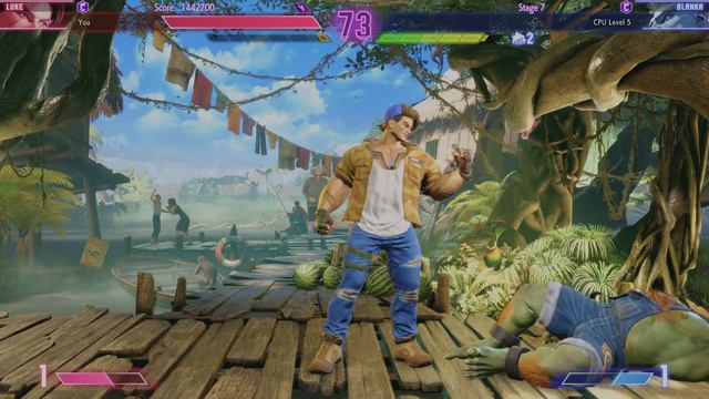 Street Fighter 6 - Luke Arcade Mode (Alternate Costume) смотреть онлайн