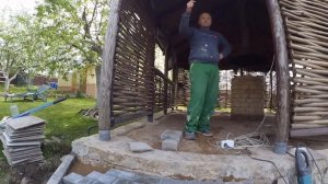 Как уложить крыльцо тротуарной плиткой - Как сделать ступеньку