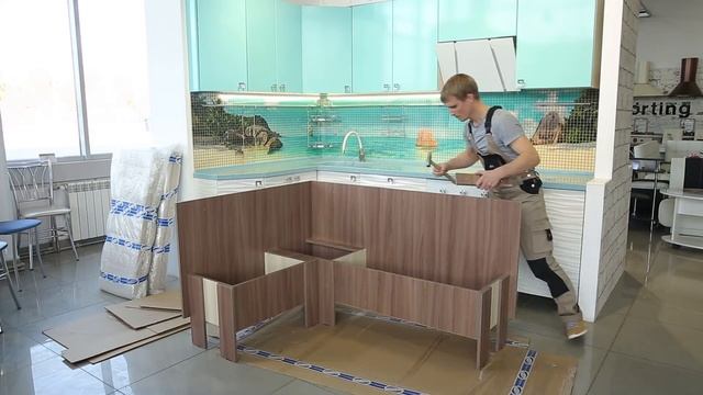 Кухонный уголок Поло. Инструкция по сборке. Бител смотреть онлайн