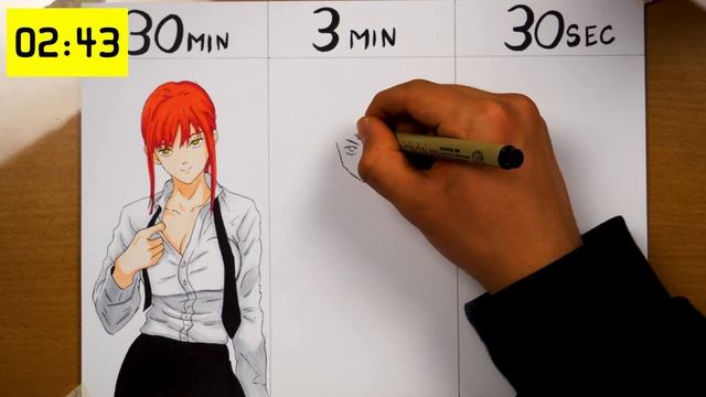 I Did The Impossible 30 Min Art Challenge! смотреть онлайн