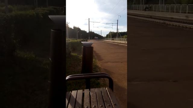 Электропоезд Полоцк - Минск на о. п. 