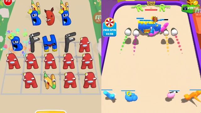 Merge Alphabet Monster Lore Vs Merge Alphabet Master, Number Lore, Alphabet Lore Max Level Gameplay смотреть онлайн