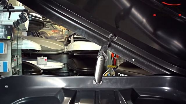 Автобокс Montblanc Altitude 450 215х90х43см. Обзор бокса на крышу.