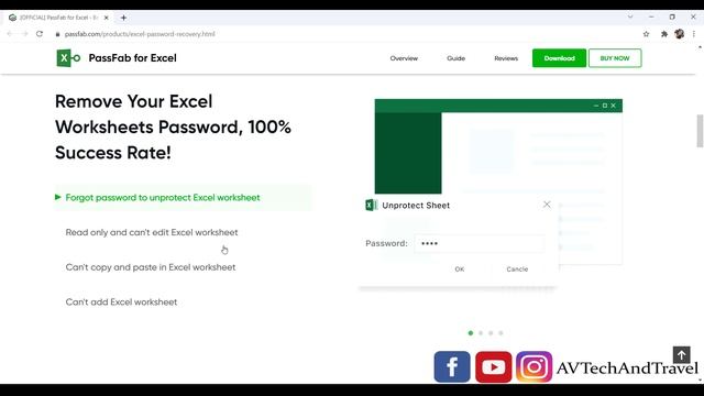 How to unprotect excel sheet without password | Excel password breaker смотреть онлайн