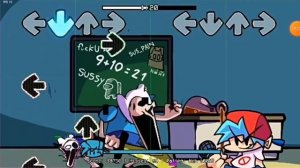 фнф мод глитч фин. сылка в описании