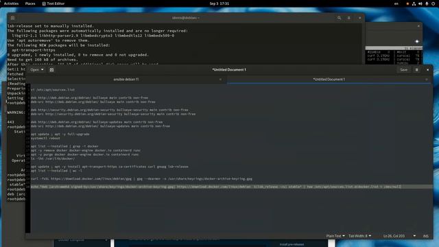 Установка Docker CE на Debian 11 Bullseye смотреть онлайн