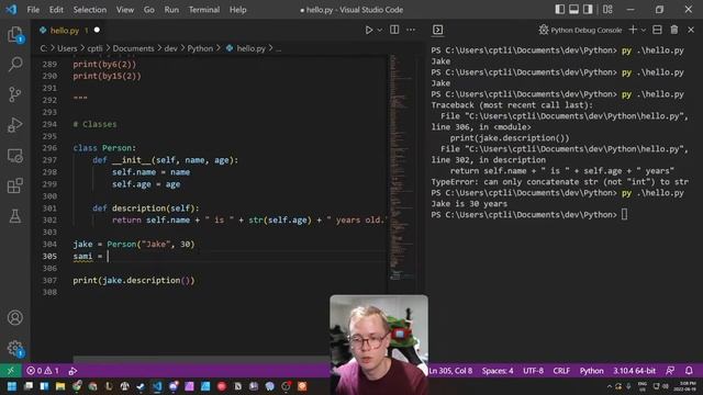 Classes | Intro to Coding Python смотреть онлайн
