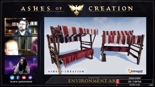 Ashes of creation - перевод трансляции с разработчиками 29.05.2020 смотреть онлайн