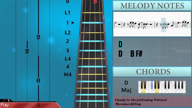 How to play Where the Streets Have No Name by U2 on Viola (Tutorial) смотреть онлайн