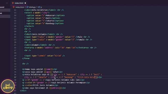 VUE 3 Untuk Pemula #4 | Conditional Rendering Vue смотреть онлайн
