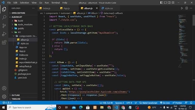 React JS || Project-2 || Album list смотреть онлайн