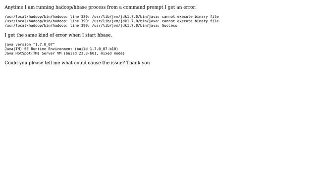 DevOps & SysAdmins: Java process failure (hadoop, hbase) смотреть онлайн