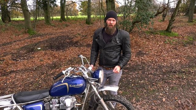 Kawasaki W650 Desert Sled - Custom Scrambler Build