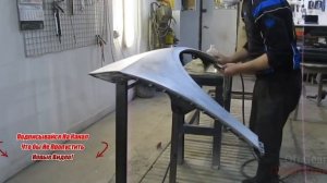 Как подготовить КИТАЙСКОЕ крыло к покраске #offGear#автопокраска