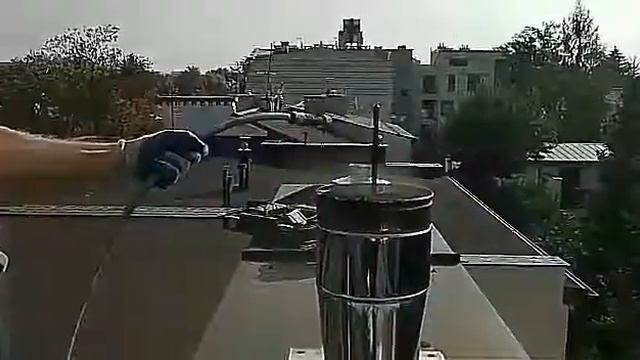 КАК НАДО ЧИСТИТ ДЫМОХОД ПЕЧИ ! смотреть онлайн