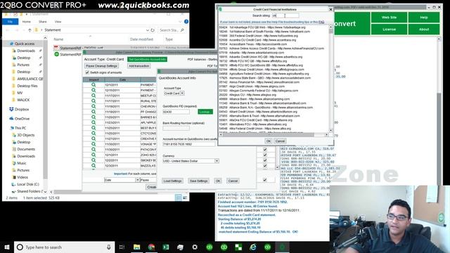 Import PDF Bank Statements into QuickBooks Online смотреть онлайн