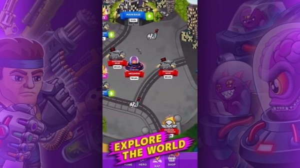 "Battle Lines - Puzzle Fighter" Mobile Game