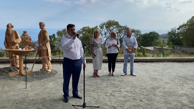 Открытие парка деревянной скульптуры «Вишневый сад» «Возрождение» смотреть онлайн