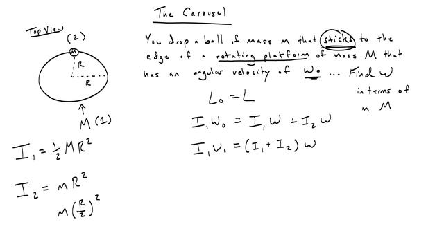 How to solve Conservation of Angular Momentum problems смотреть онлайн