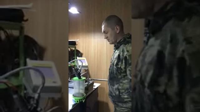 Проверка форсунок Cummins КАМАЗ 0 445 120 123 смотреть онлайн