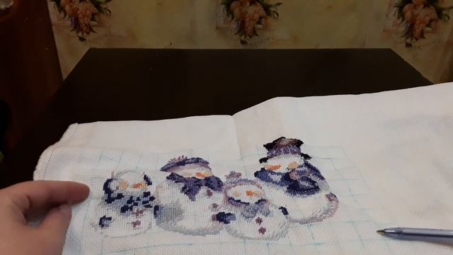 Вышивка крестом. мои продвижения. смотреть онлайн