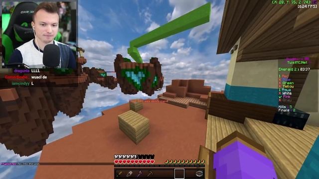 Bedwars But, Knockback is AMPLIFIED смотреть онлайн