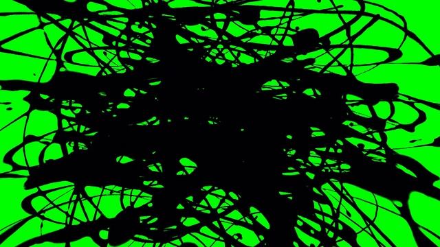 Футаж HD. Льется краска, маска, хромакей смотреть онлайн