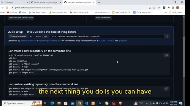 How to deploy website on github смотреть онлайн