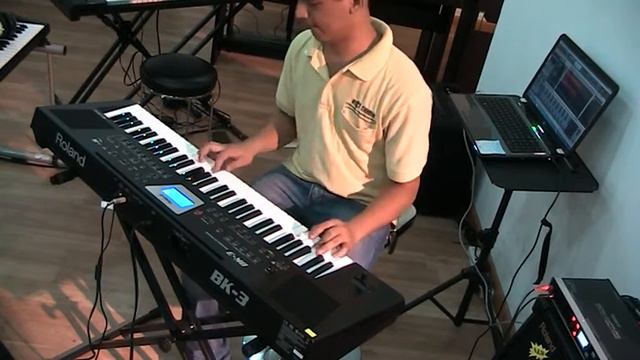 Keyboard roland BK-3 Demo tiếng смотреть онлайн