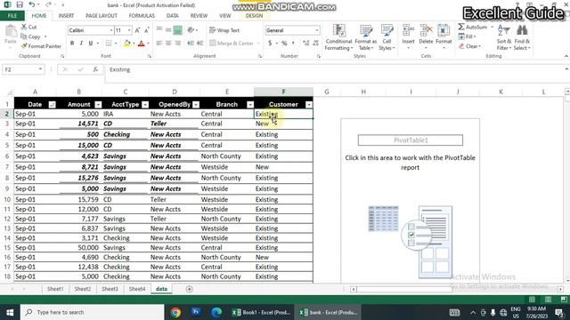 Using pivotable in Excel part-2 смотреть онлайн