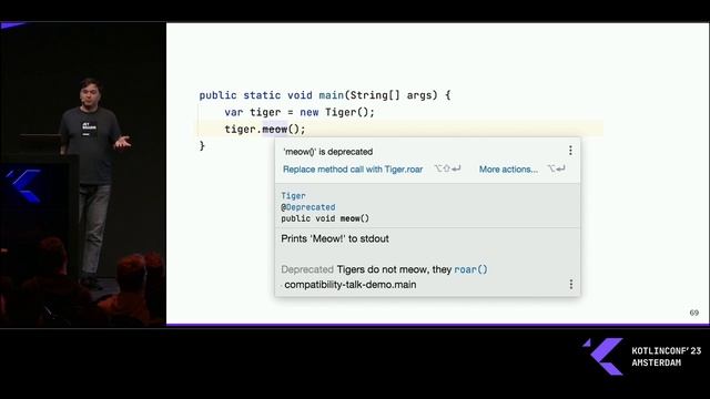 Evolving your Kotlin API painlessly for clients by Leonid Startsev смотреть онлайн