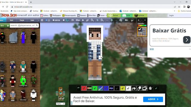 Nova Skin Editor de Skins de Minecraft Google Chrome 2023 07 18 16 56 29 смотреть онлайн